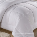 Wholesale White Polyester Microfiber Quilt for hotel or Cotton Fabric White Quilt